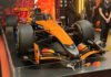 McLaren Pilih Jakarta untuk Peluncuran Livery F1 2026 Momen peluncuran livery McLaren F1 2026 di Jakarta. Foto: Tangkapan Layar tt/pasutrif1