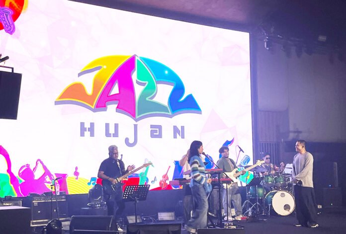 Suasana pelaksanaan perdana Jazz Hujan di Fullbelly Eats Bogor, 31 Januari 2026. Foto: Harnas.id Suasana pelaksanaan perdana Jazz Hujan di Fullbelly Eats Bogor, 31 Januari 2026. Foto: Harnas.id