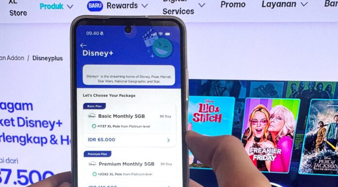 XLSMART Bawa Disney+ ke myXL dan AxisNet, Paket Hiburan Digital Kian Lengkap Layanan Disney+ yang dapat diakses melalui aplikasi myXL, AxisNet, dan perangkat SATU ON. Foto: XL.