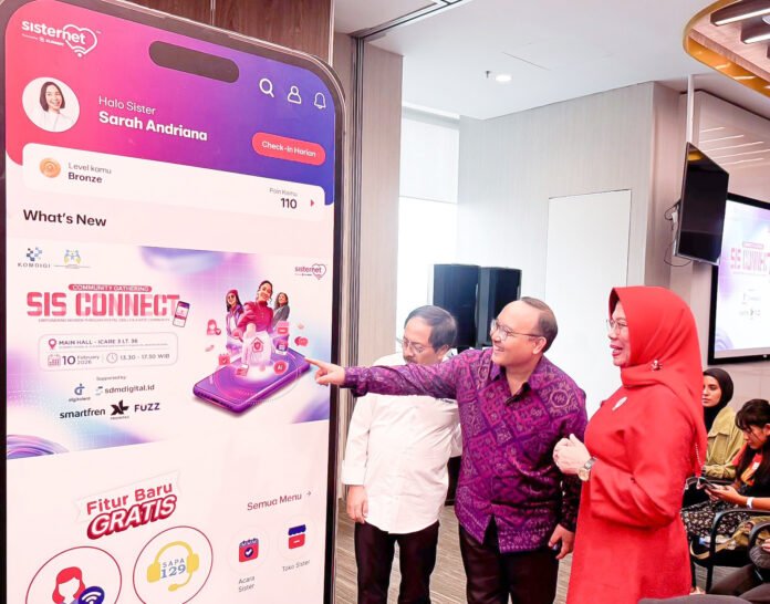 Peluncuran Aplikasi dan Website Sisternet Terbaru oleh XLSMART di Jakarta. Foto: XLSmart.
