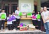 BRI KC Mabes TNI Cilangkap Tebar Jumat Berkah, 38 Paket Sembako untuk Yatim dan Duafa Penyaluran Paket Sembako Program Jumat Berkah BRI KC Mabes TNI Cilangkap. Foto: BRI.