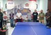 PWI Kota Bogor Meriahkan HPN 2026 Lewat Adu Smash Tenis Meja Antar Jurnalis Suasana turnamen tenis meja antar wartawan di Mako PWI Kota Bogor, Senin (16/2/2026) Foto: dok. PWI Kota Bogor