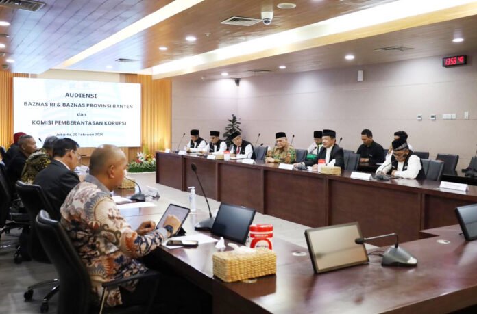 Ketua BAZNAS RI dan Ketua KPK Saat Audiensi di Gedung KPK, Jakarta. Foto: Dok. Baznas. Ketua BAZNAS RI dan Ketua KPK Saat Audiensi di Gedung KPK, Jakarta. Foto: Dok. Baznas.