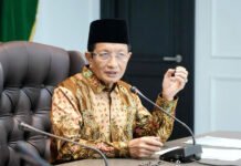 Kejar Cair Sebelum Lebaran, Kemenag Siapkan Rp4,5 Triliun untuk BOP RA dan BOS Madrasah Menteri Agama Nasaruddin Umar menyampaikan keterangan terkait pencairan BOP RA dan BOS Madrasah 2026. Foto: Istimewa
