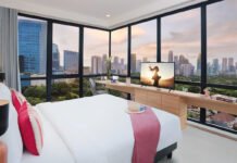 Lebaran Tanpa Mudik, Citadines Gatot Subroto Jakarta Tawarkan Staycation Nyaman di Pusat Kota Interior kamar serviced residence Citadines Gatot Subroto Jakarta. Foto: Citadines