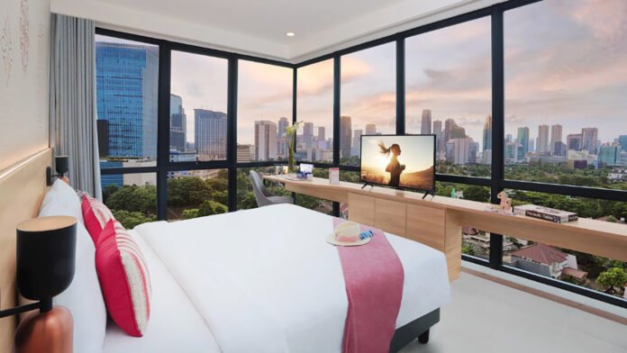 Interior kamar serviced residence Citadines Gatot Subroto Jakarta. Foto: Citadines Interior kamar serviced residence Citadines Gatot Subroto Jakarta. Foto: Citadines