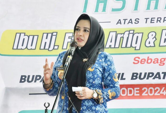 Bupati Pekalongan Fadia Arafiq. Foto: Dok. Prokompim Pekalongan Bupati Pekalongan Fadia Arafiq. Foto: Dok. Prokompim Pekalongan