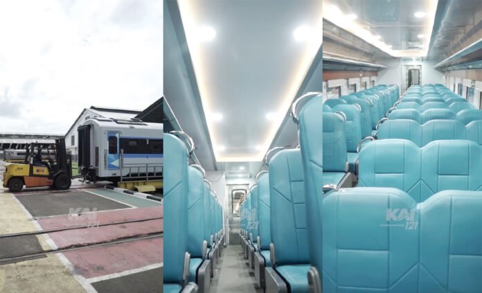 Rangkaian Kereta Ekonomi Kerakyatan KAI untuk angkutan mudik Lebaran 2026. Foto: Tangkapan Layar Instagram KAI Rangkaian Kereta Ekonomi Kerakyatan KAI untuk angkutan mudik Lebaran 2026. Foto: Tangkapan Layar Instagram KAI