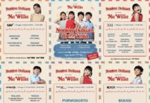 Film Na Willa Diputar Lebih Dulu di 22 Kota, Antusiasme Penonton Mulai Terlihat Film Na Willa yang mengumumkan program “Nonton Duluan” di 22 kota di Indonesia menjelang penayangan Lebaran 2026. Foto: Dok. Visinema Studios