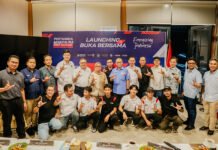 Mandalika Racing Series 2026 Siap Gaspol, Lima Putaran Digelar Sepanjang Tahun Para penyelenggara dan pemangku kepentingan berfoto bersama usai peluncuran Kejurnas Pertamina Mandalika Racing Series 2026 di Jakarta. Foto: MGPA