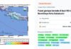 Gempa M5,4 Guncang Sukabumi Dini Hari, Getaran Sempat Terasa hingga Depok Ilustrasi aktivitas gempa bumi yang mengguncang wilayah Sukabumi, Jawa Barat. Foto: Tangkapan Layar BMKG