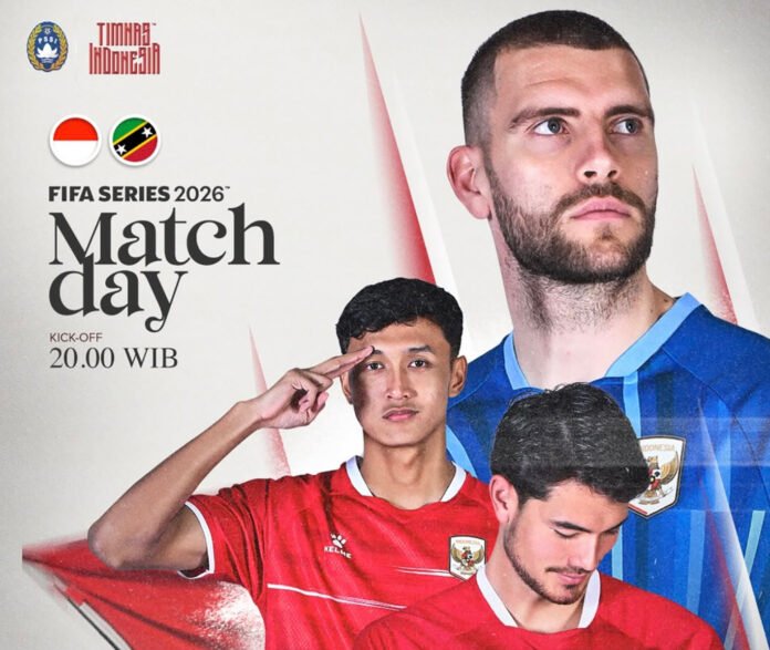 Pertandingan Timnas Indonesia vs St Kitts & Nevis – Nobar & Kick-off 27 Maret 2026, 20.00 WIB. Foto: tangkapan Layar IG Timnas Pertandingan Timnas Indonesia vs St Kitts & Nevis – Nobar & Kick-off 27 Maret 2026, 20.00 WIB. Foto: tangkapan Layar IG Timnas