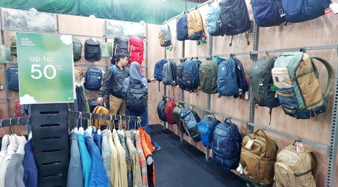 EIGER Gelar Bazaar Ramadan 2026 di Sejumlah Kota, Diskon Produk Outdoor Hingga 50 Persen produk perlengkapan outdoor merek EIGER yang ditawarkan dalam program Bazaar Ramadan. Foto: Eiger
