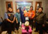 Akibat Kali Ciluar Meluap 20 Rumah di Tanah Baru Bogor Terendam Banjir, DPRD dan BPBD Turun Tangan Penyerahan bantuan dari BPBD Kota Bogor dan DPRD Kota Bogor kepada warga terdampak banjir di Kelurahan Tanah Baru, Bogor Utara. Foto: Dok. Harnas.id
