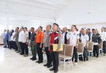 Bogor Siapkan Skenario Banjir dan Gempa, BPBD Kumpulkan OPD Bahas Rencana Kontingensi 2026 Sejumlah undangan dari perangkat daerah dan instansi terkait mengikuti FGD penyusunan dokumen Rencana Kontingensi banjir dan gempa bumi yang digelar BPBD Kota Bogor di Balai Kota Bogor. Foto: BPBD Kota Bogor
