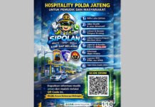 Mudik 2026 di Jateng: Polri Siapkan Valet Motor Gratis dan Sistem AI Pantau Arus Lalu Lintas Barcode akses layanan Chat SiPolan yang menyediakan informasi lalu lintas dan jalur mudik secara digital. Image: Polri