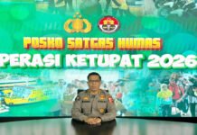 Arus Mudik Mulai Reda, Arus Balik Disiapkan: 251 Kecelakaan Masih Jadi Catatan di Operasi Ketupat Kombes Pol. Marupa Sagala memaparkan perkembangan terkini pelaksanaan operasi ketupat pada hari ke-11. Foto: Polri