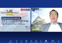 IPB Bedah Dampak ART Indonesia–AS Ekonomi Nasional Bisa Tertekan Diskusi IPB Strategic Talks membahas dampak ART Indonesia–AS (dok. IPB University)