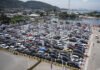 Merak–Bakauheni Padat Terukur, ASDP Catat Puluhan Ribu Pemudik Menyeberang di Puncak Arus Kepadatan kendaraan dan penumpang di Pelabuhan Merak saat arus mudik Lebaran. Foto: dok. ASDP Indonesia Ferry