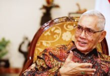 Jenderal (Purn) Try Sutrisno Wafat, Bangsa Indonesia Kehilangan Wakil Presiden ke-6 Almarhum Try Sutrisno Wakil Presiden Republik Indonesia ke-6. Foto: BPMI 2020/Ist