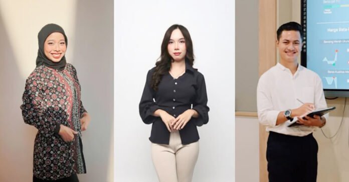 Tiga mahasiswa IPB University berbagi pengalaman kuliah dan pengembangan diri (dok. IPB University)