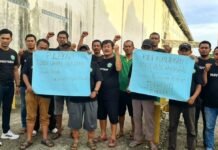 Ratusan Hektar Sawah Rusak Dan Irigasi Ditutup, Pekerja Penggilingan Padi Pakuhaji Minta Audiensi Dengan DPR RI