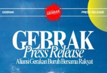 Menuju May Day 2026 Aliansi Buruh GEBRAK Suarakan Kritik Sistem dan Deret Tuntutan Foto: Instagram Gebrak