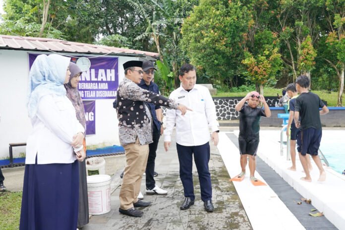 Kondisi fasilitas olahraga di Bogor yang menjadi sorotan terkait kualitas proyek Dispora. Foto: Pemkot Bogor