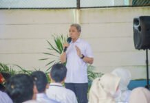 Urusan Tanah Dipusatkan, Pemkot Bogor Siapkan Jalan Cepat Tambah Ruang Hijau Wali Kota Bogor Dedie A. Rachim saat briefing di Kantor Disperumkim. Foto: Pemkot Bogor