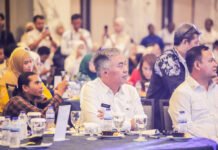 Anggaran Dispora Diperdebatkan, Sekda Bogor Tegaskan TAPD Tak Pernah Coret Pemeliharaan Sekda Kota Bogor Denny Mulyadi saat hadir dalam kegiatan. Foto: Pemkot Bogor