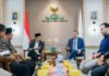 BAZNAS RI Dijajaki Kolaborasi Global, STACO Libya Bawa Isu Banjir hingga Kampus Pertemuan BAZNAS RI dengan delegasi STACO Libya di Jakarta (dok. BAZNAS)