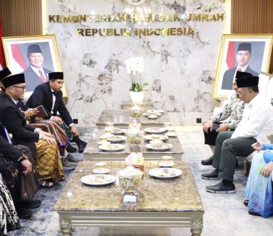 Skema Dam Haji Lebih Fleksibel, BAZNAS Masuk Jadi Pengelola Utama Audiensi BAZNAS dan Kemenhaj terkait pengelolaan dam haji di Jakarta. Foto: BAZNAS