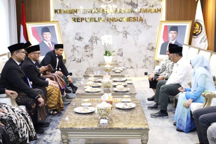 Audiensi BAZNAS dan Kemenhaj terkait pengelolaan dam haji di Jakarta. Foto: BAZNAS