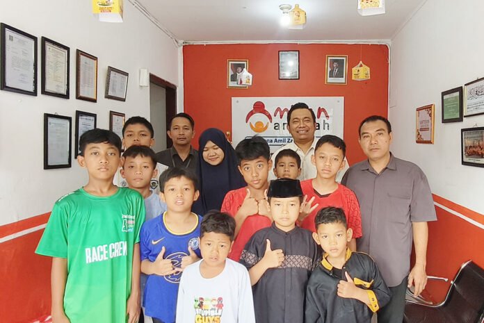 Program Jumat Berkah oleh BRI BO Gatot Subroto kepada panti asuhan (Dok. BRI)