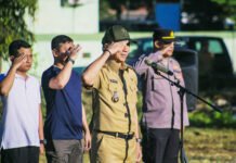 Dari Apel Pagi, Dedie Rachim Kirim Sinyal Perubahan di Kayu Manis Wali Kota Bogor Dedie Rachim memimpin apel pagi di Lapangan Kayu Manis (Dok. Pemkot Bogor)