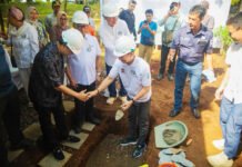 Musala Baru di Taman Heulang Dibangun, Pemkot Bogor Sisipkan Pesan Tegas untuk PKL Peletakan batu pertama pembangunan Musala Al-Barokah di Taman Heulang Bogor. Foto: Pemkot Bogor