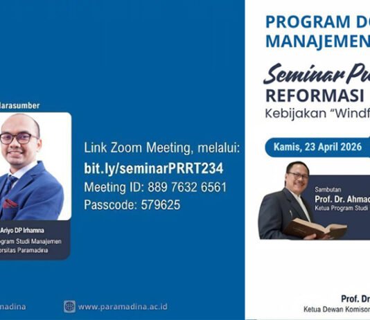 Windfall Tax Kembali Dibahas, Paramadina Singgung Untung SDA Tak Boleh Dikuasai Segelintir Seminar daring Universitas Paramadina membahas kebijakan windfall tax. Foto: Humas Parmadina