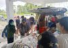 Penembakan di Yahukimo, Satgas Cartenz Bergerak Cepat, Pelaku Masih Diburu Aparat melakukan pengamanan pascainsiden penembakan di Distrik Dekai Yahukimo. Foto: Satgas Damai Cartenz