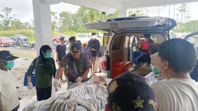 Aparat melakukan pengamanan pascainsiden penembakan di Distrik Dekai Yahukimo. Foto: Satgas Damai Cartenz