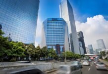 BRIvolution Reignite Jalan, Kredit Komersial BRI Melompat hingga 58,4 Persen Gedung Kantor Pusat BRI di Jakarta. Foto: Humas BRI