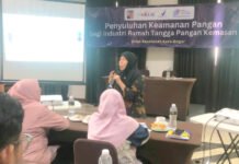 Bogor Sabet Predikat Pangan Aman Level 4, Ini yang Jadi Kunci Penilaiannya Paparan Kepala Dinas Kesehatan Kota Bogor, Erna Nuraena, terkait capaian Pangan Aman 2025. Foto: Pemkot Bogor