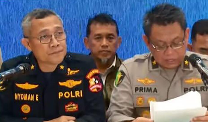 Keterangan Pers Polri terkait proses identifikasi 10 korban kecelakaan kereta di RS Polri Kramat Jati, Jakarta Timur (28/06/26). Foto: Polri