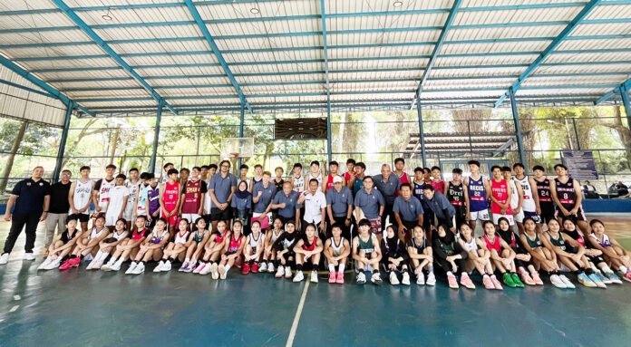 Proses seleksi atlet bola basket Kota Bogor untuk Popwilda 2026 di GOR Pajajaran. Foto: Ist