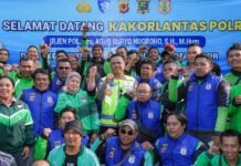 Polantas Menyapa, Kakorlantas Ajak Ojol Jadi Pahlawan Keselamatan di Jalan