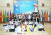 Pilmapres 2026 Digelar di Unpad, Ribuan Mahasiswa Disaring untuk Cari yang Paling Siap ke Nasional Foto bersama para mahasiswa berprestasi yang mewakili LLDikti Wilayah IV pada Pilmapres tingkat nasional 2026 dan dua mahasiswa peraih juara favorit dengan panitia dan dewan juri. Foto: Jalasenastri Saprala