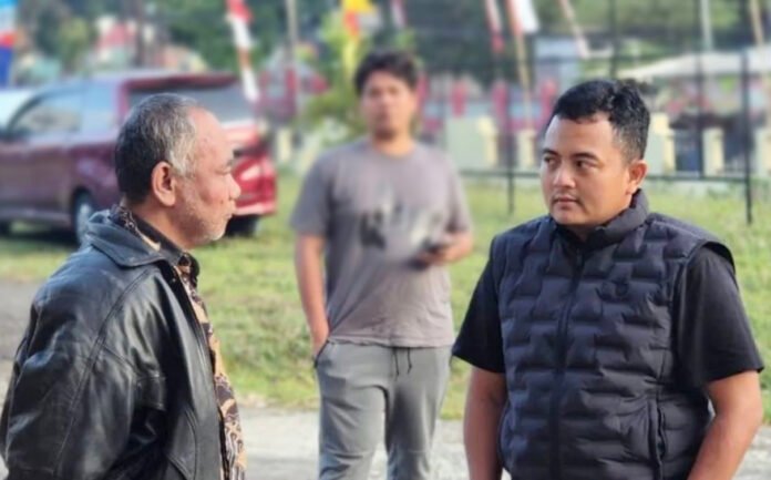 Petugas Polresta Pati menangani kasus dugaan pencabulan santri dengan tersangka pengasuh ponpes di Jawa Tengah. Foto: Polresta Pati