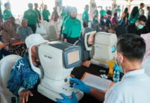 Rayakan 50 Tahun Summarecon, Operasi Katarak Gratis di Bogor Disambut Antusias Kegiatan operasi katarak gratis Summarecon di RS Hermina Ciawi Bogor. Foto: Pemkot Bogor