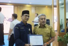 Empat Penghargaan DAK Fisik Diraih, Pemkot Bogor Ngebut dari Perencanaan hingga Realisasi Sekda Kota Bogor Denny Mulyadi saat menghadiri Stakeholders Day KPPN Bogor. Foto: Pemkot Bogor