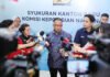 Kompolnas Pindah Kantor, Momentum 20 Tahun Jadi Sinyal Serius Benahi Layanan Aduan Mohammad Choirul Anam saat memberikan keterangan pers di Gedung Graha Sentana, Jakarta Selatan. Foto: Harnas.id