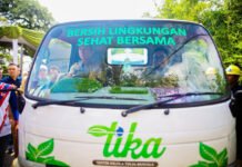 Layanan Sedot Tinja Dijadwalkan Mulai Jalan di Bogor, Gratis di Awal tapi Disiapkan Berbayar Wali Kota Bogor menyaksikan peluncuran layanan LLTT di IPAL-IPLT Tanah Baru. Foto: Pemkot Bogor